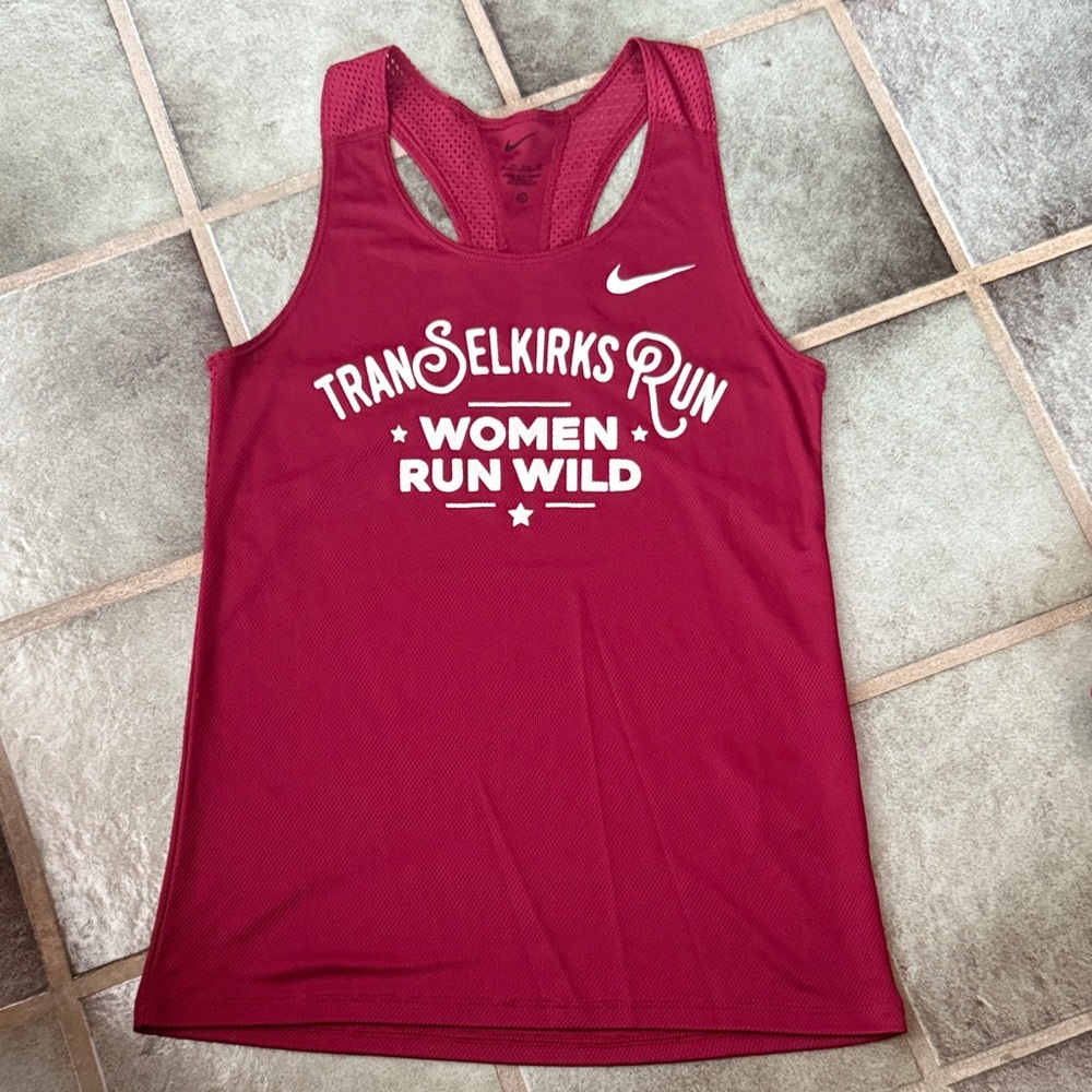 Nike Women's Maroon Tank Top